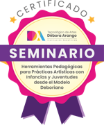 Seminario Herramientas Pedagógicas para Prácticas Artísticas con Infancias y Juventudes desde el Modelo Déboriano