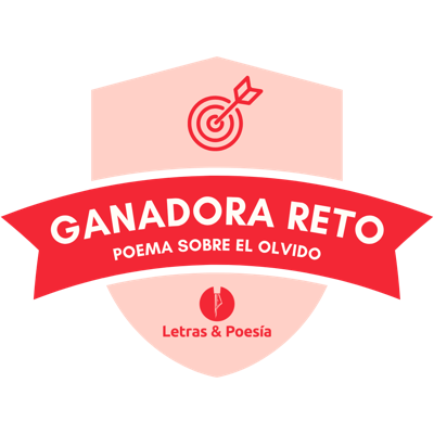 Ganadora del reto "Poema sobre el olvido"