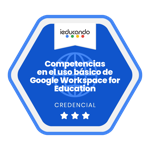 Competencias en el uso básico de Google Workspace for Education