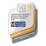 Coordinación Nacional o Internacional Estrategias Asociativas IES