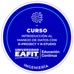CURSO: INTRODUCCIÓN AL MANEJO DE DATOS CON R-PROJECT Y R-STUDIO