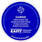 CURSO: PROCESOS DE INDEXACIÓN PARA PUBLICACIÓN ESPECIALIZADA.