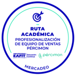 RUTA ACADÉMICA: PROFESIONALIZACIÓN DE EQUIPO DE VENTAS PÉRCIMON..