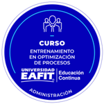 CURSO: ENTRENAMIENTO EN OPTIMIZACIÓN DE PROCESOS.