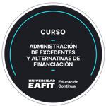 CURSO: ADMINISTRACIÓN DE EXCEDENTES Y ALTERNATIVAS DE FINANCIACIÓN