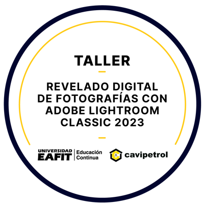 TALLER: REVELADO DIGITAL DE FOTOGRAFÍAS CON ADOBE LIGHTROOM CLASSIC 2023