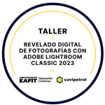 TALLER: REVELADO DIGITAL DE FOTOGRAFÍAS CON ADOBE LIGHTROOM CLASSIC 2023