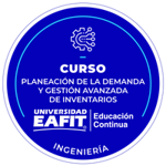 CURSO: PLANEACIÓN DE LA DEMANDA Y GESTIÓN AVANZADA DE INVENTARIOS