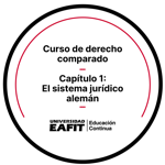 CURSO DE DERECHO COMPARADO. CAPÍTULO 1: EL SISTEMA JURÍDICO ALEMÁN