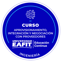CURSO: APROVISIONAMIENTO, INTEGRACIÓN Y NEGOCIACIÓN CON PROVEEDORES