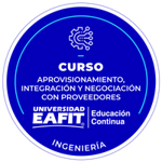 CURSO: APROVISIONAMIENTO, INTEGRACIÓN Y NEGOCIACIÓN CON PROVEEDORES