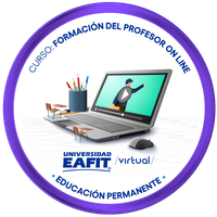 CURSO: FORMACIÓN DEL PROFESOR ON LINE.