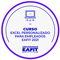 CURSO: EXCEL PERSONALIZADO PARA EMPLEADOS EAFIT 2021