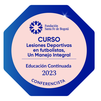 Curso Lesiones Deportivas en futbolistas, Un Manejo Integral - Conferencista
