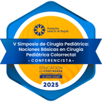V Simposio de Cirugía Pediátrica: Nociones Básicas en Cirugía Pediátrica Colorrectal_Conf