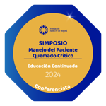 Simposio Manejo del Paciente Quemado Crítico - Conferencista