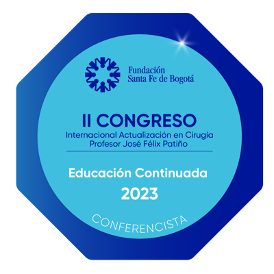 II Congreso de Actualizaciones en Cirugía Profesor José Félix Patiño  - Conferencista