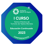 1er Curso Teórico Práctico de Tumores de Tejidos Blandos - Conferencista