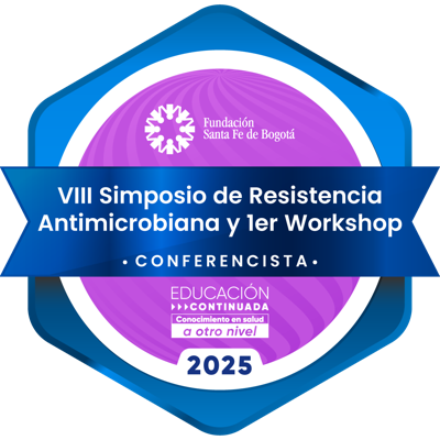 VIII Simposio de resistencia antimicrobiana y 1er workshop: inmersión en implementación de programas de gerenciamiento de antimicrobianos_Conf
