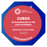 Curso de Actualización en TAC para Tecnólogos: Procedimientos especiales en tomografía y seguridad del paciente - Conferencista