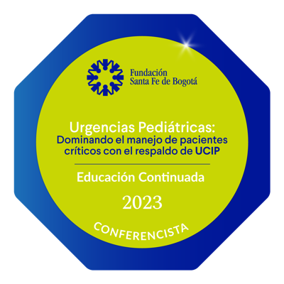 1er Encuentro Avanzado en Urgencias Pediátricas "Dominando el Manejo de Pacientes Críticos con el Respaldo de la UCIP  - Conferencista