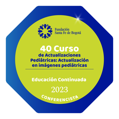 40 Curso de Actualizaciones Pediátricas: Actualización en imágenes en pediatría - Conferencista