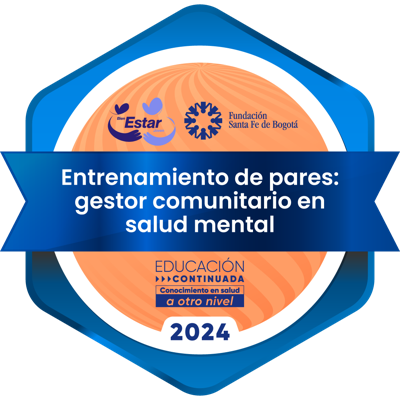 Entrenamiento de pares: gestor comunitario en salud mental