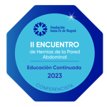 II Encuentro de Hernias de la Pared Abdominal - Conferencista
