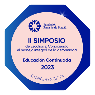 II Simposio de Escoliosis: Conociendo el Manejo Integral de la Deformidad  - Conferencista