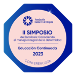 II Simposio de Escoliosis: Conociendo el Manejo Integral de la Deformidad  - Conferencista