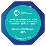 Congreso Internacional de Anestesia: Cirugía ambulatoria - Conferencista