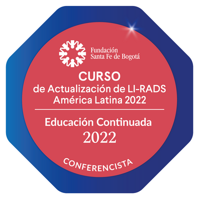 Curso de Actualización LI-RADS América Latina 2022 - Conferencista