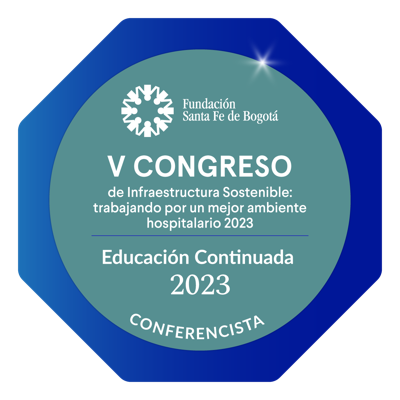 V Congreso de Infraestructura Sostenible: trabajando por un mejor ambiente hospitalario - Conferencista