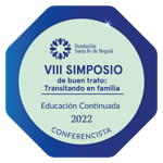 VIII Simposio Comité de Buen Trato: Transitando en Familia - Conferencista
