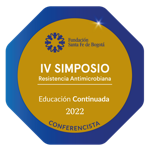 IV Simposio de Resistencia Antimicrobiana - Conferencista