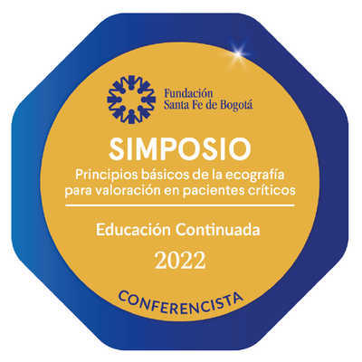 Simposio Principios Básicos de la Ecografía para Valoración en Pacientes Críticos - Conferencista