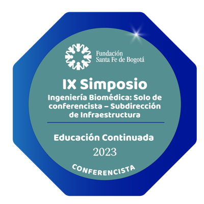 IX Simposio de Ingeniería Biomédica: Desarrollo de tecnología médica desde la investigación hasta la comercialización - Conferencista