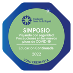 Simposio Viajando con Seguridad: Precauciones en los nuevos picos de COVID-19 - Conferencista
