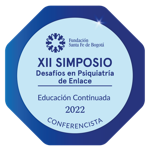 XII Simposio Psiquiatría de Enlace - Conferencista