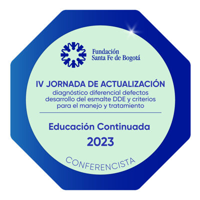 IV Jornada de Actualización en Diagnostico Diferencial del Esmalte y Criterios para el Manejo y Tratamiento  - Conferencista