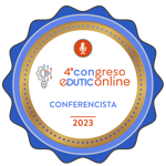 Conferencista 4to Congreso EDUTIC Online 2023