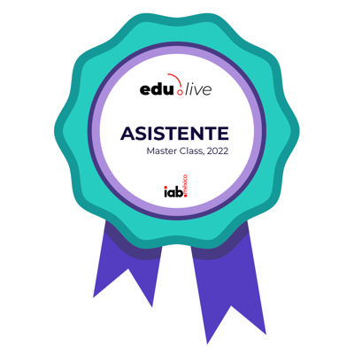 PARTICIPANTE EN LA MASTER CLASS REDES SOCIALES Y PLATAFORMAS EMERGENTES EDULIVE 2022