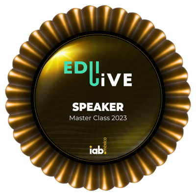 SPEAKER EN UNA MASTER CLASS DEL EDULIVE 2023