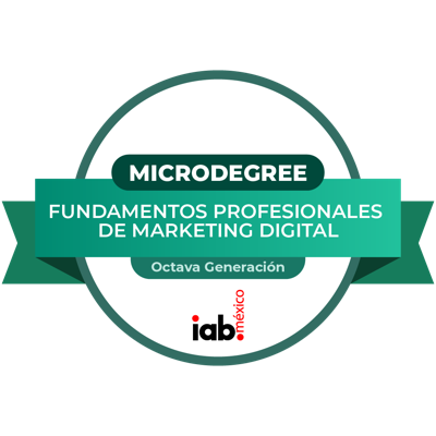 MicroDegree Fundamentos Profesionales de Marketing Digital - Octava Generación