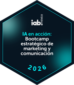 Acreditación "IA en acción: bootcamp estratégico de marketing y comunicación 2026"