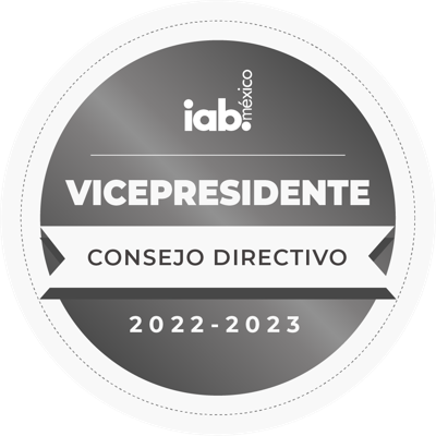 Vicepresidente Consejo Directivo IAB México 2022-2023