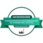 MicroDegree Fundamentos Profesionales de Marketing Digital - Sexta Generación