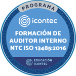 PROGRAMA DE FORMACIÓN DE AUDITORES INTERNOS EN EL SISTEMA DE GESTION DE CALIDAD PARA DISPOSITIVOS MEDICOS NTC ISO 13485:2016
