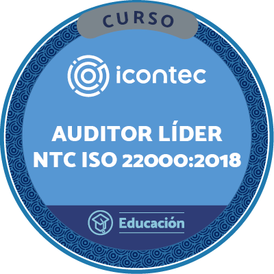 CURSO DE FORMACIÓN AUDITOR LÍDER NTC ISO 22000 CON RECONOCIMIENTO IQNET
