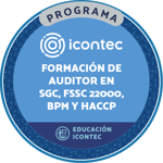 PROGRAMA DE FORMACIÓN DE AUDITOR INTERNO EN SISTEMAS DE GESTIÓN DE CALIDAD E INOCUIDAD EN LA INDUSTRIA DE ALIMENTOS FSSC 22000, BPM Y HACCP